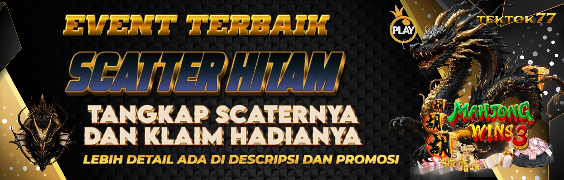 EVENT SCATTER HITAM