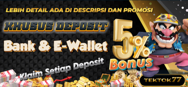 BONUS DEPO BANK & EWALLET