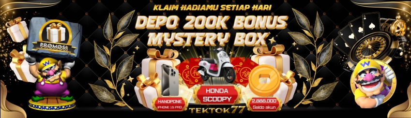 KEJUTAN MYSTERY BOX ANGPAO SPESIAL TEKTOK77